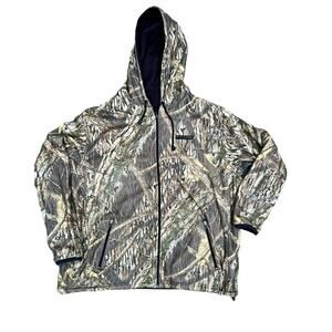 Men’s Field & Stream fleece camouflage hunting jacket size 2XL